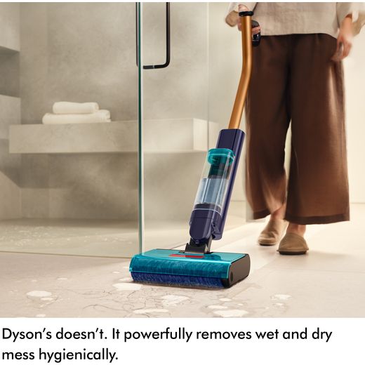Dyson Clean+Wash Hygiene Wet and Dry Cleaner - Purple/copper - Annotation - Dyson doesn't