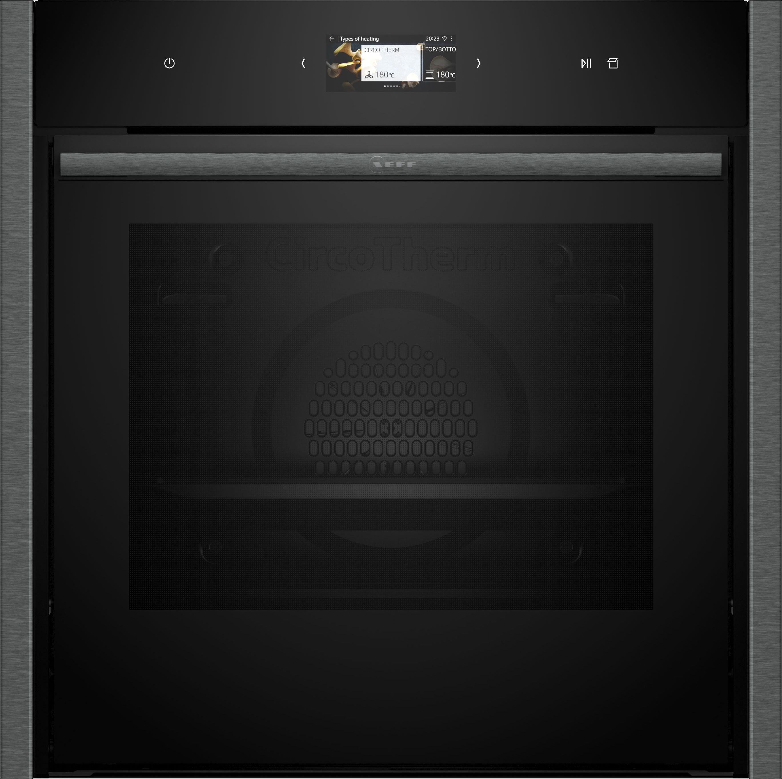 NEFF B64VS71G0B Single Oven - 71L - Graphite - Built-in - Pyrolytic Cleaning - A+