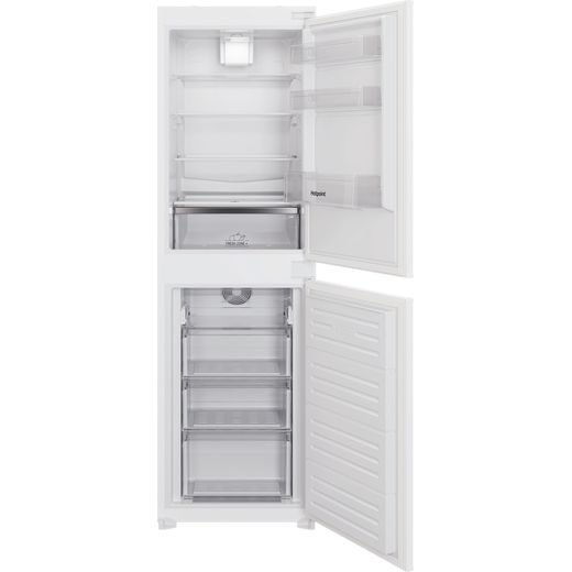 Hotpoint HBC185050F1 Built In Fridge Freezer - White