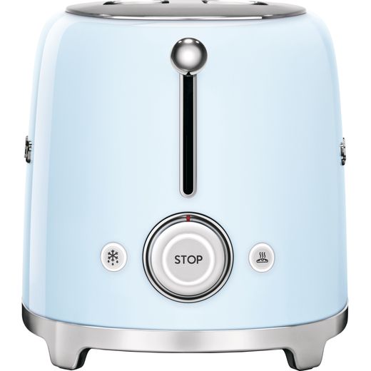 Smeg 50's Retro 4 Slice Toaster - Pastel Blue