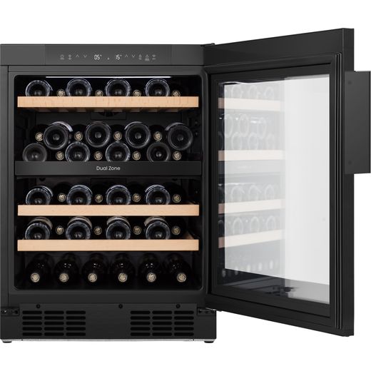 Hisense Wine Cooler - Black - Front open shot