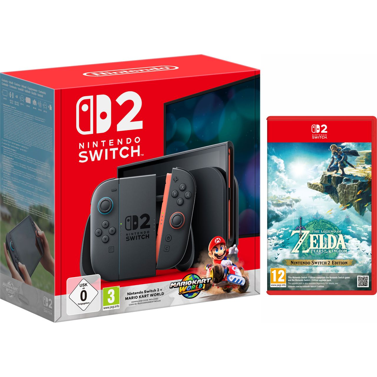 Nintendo Switch 2 256GB with Mario Kart World + The Legend of Nintendo Switch 2 256GB with Mario Kart World + The Legend of