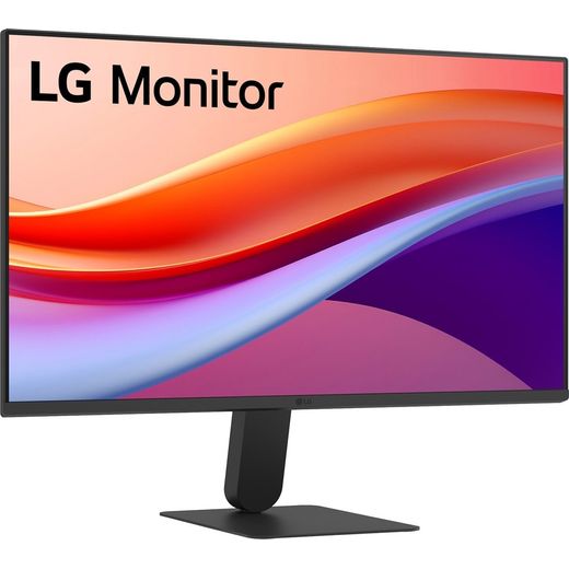 LG 23.8" Full HD 120Hz Monitor - Black - Right perspective shot