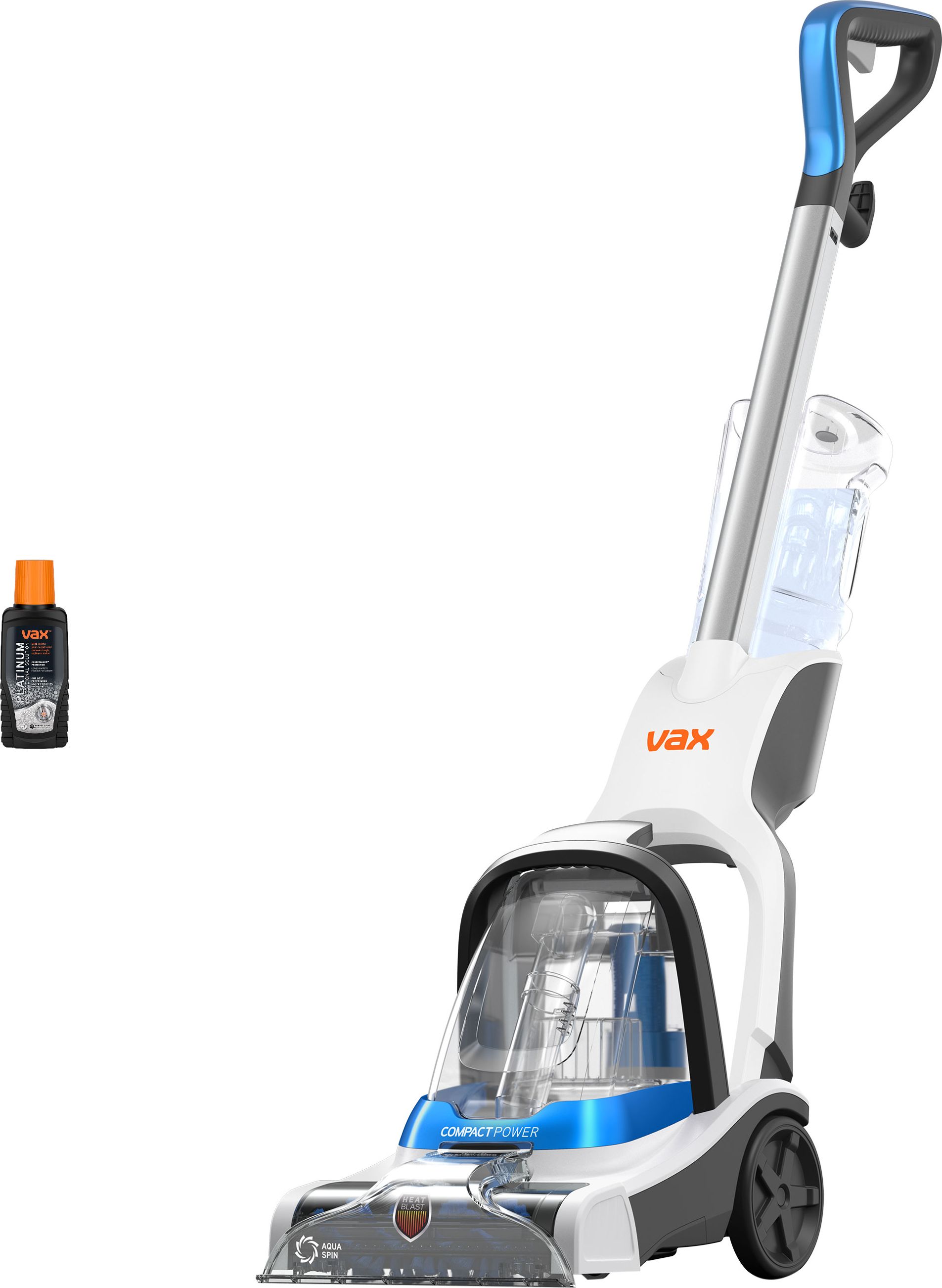 Image of Vax Compact Power CWCPV011 Carpet Cleaner, Blue