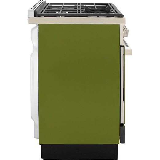 Smeg Portofino CPF9GPOG 90cm Dual Fuel Range Cooker - Olive Green