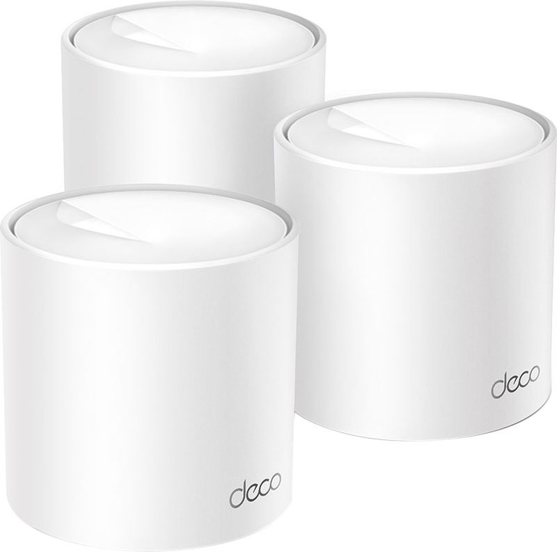 TP-Link Deco X1500 Mesh WiFi 6 System - White - 3 Pack - AX1500
