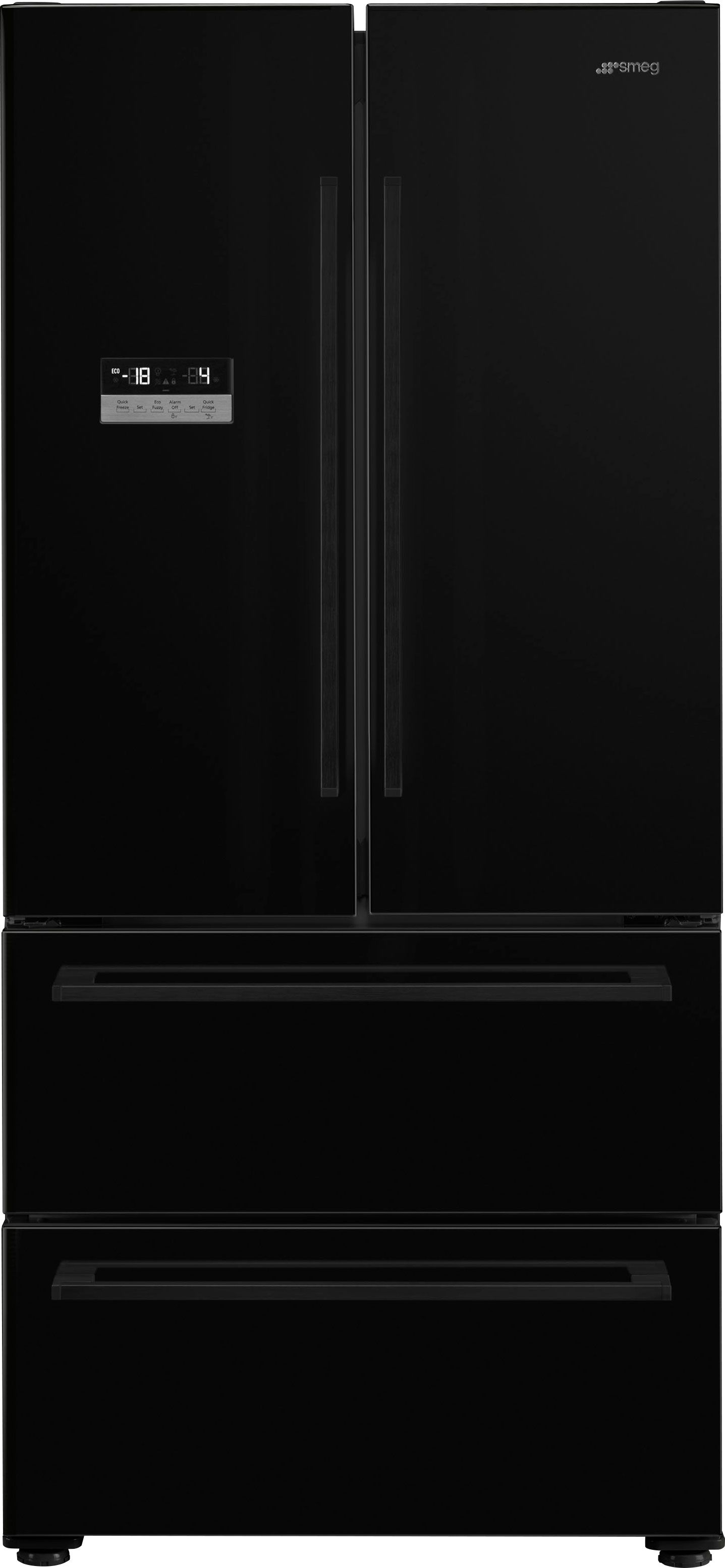 Smeg American Fridge Freezer - FQ55FNDE - Black - No Frost - 539L Capacity