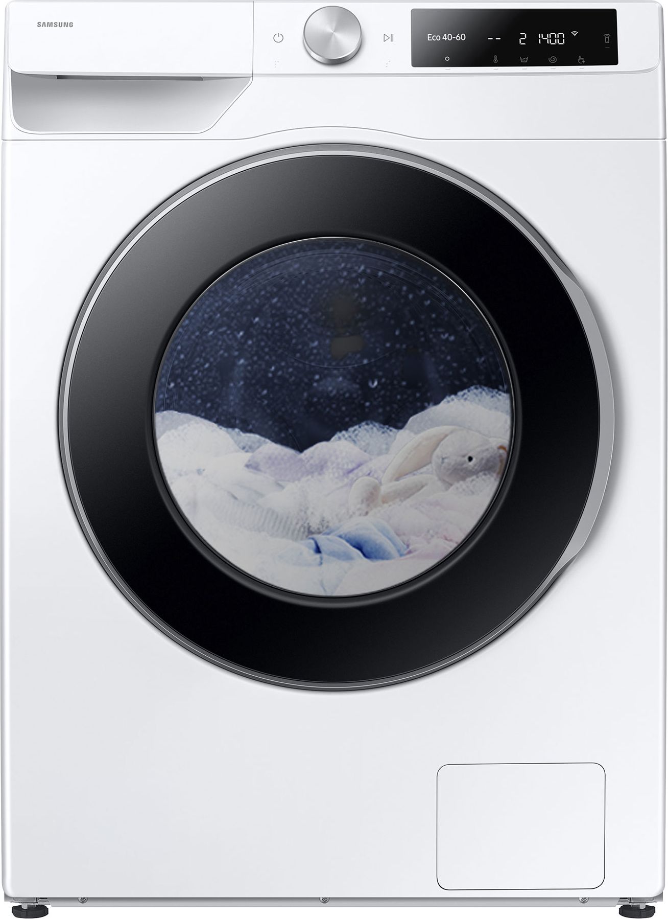 Samsung WW11DG6B25LEU1 Washing Machine - 11kg - 1400 RPM - White