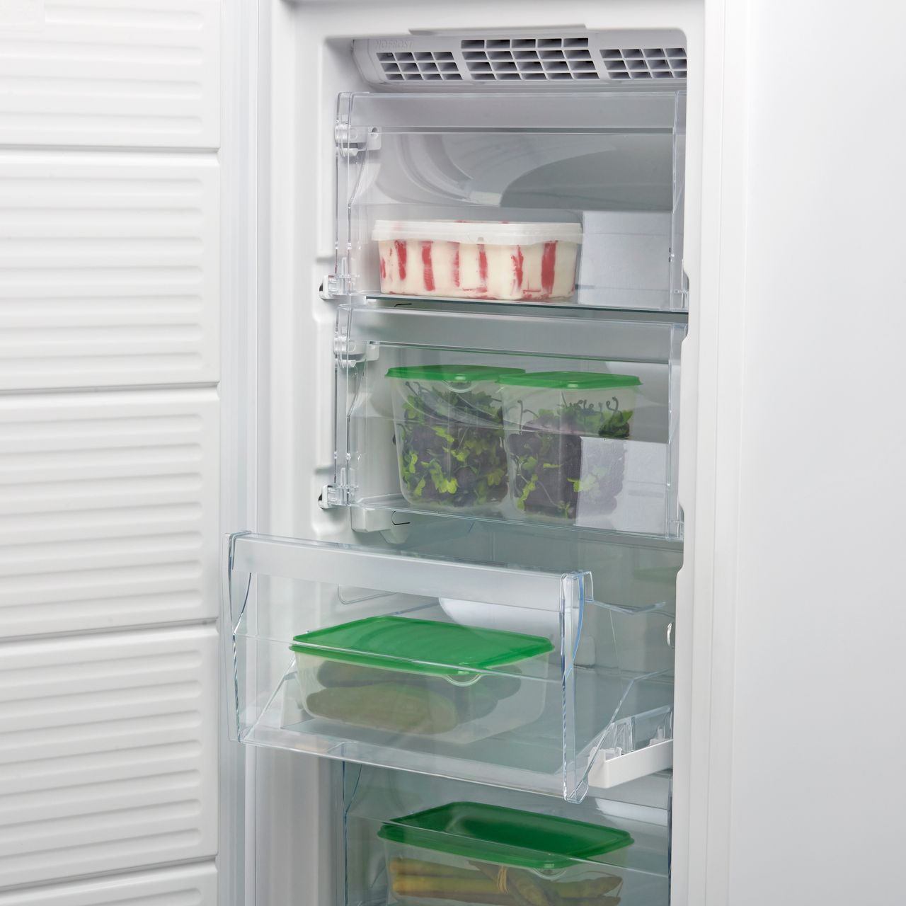 Indesit UI8F1CWUK1 Free Standing 259 Litres A+ F Upright Freezer White