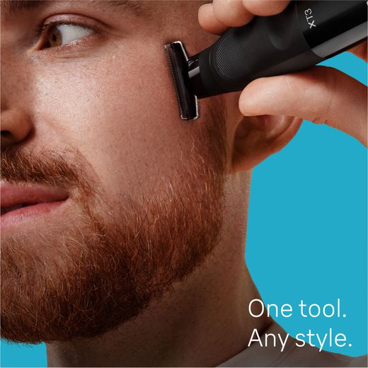 Braun Mens Shaver - Black - Annotation - one tool shot