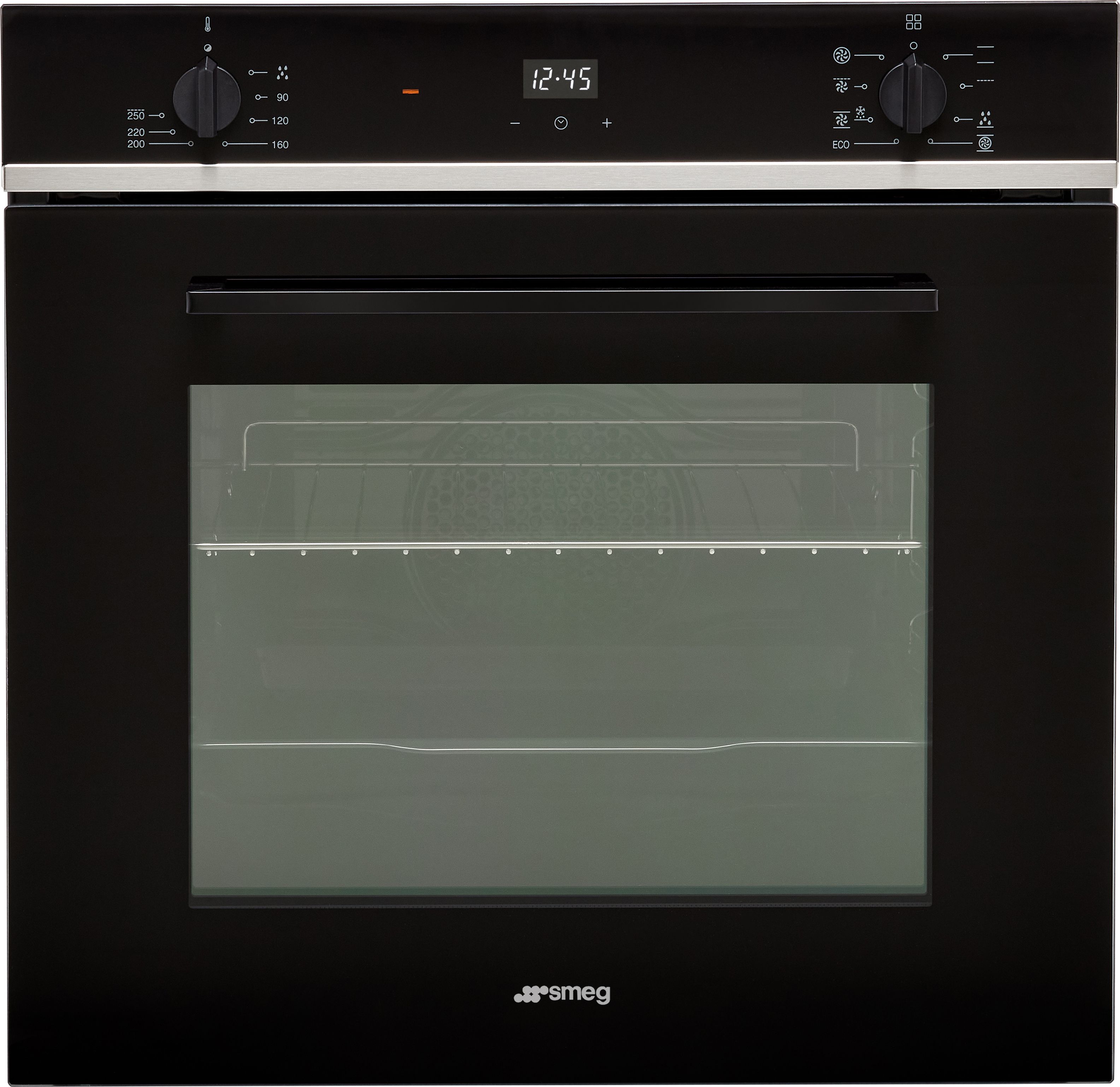 Smeg Cucina SF6400TB Built In Electric Single Oven - Black - A Rated, Black