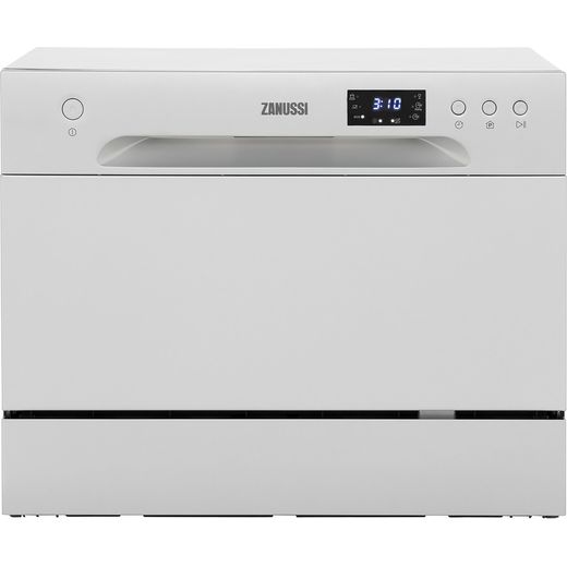 Zanussi ZDM17301SA Table Top Dishwasher - Silver - F Rated