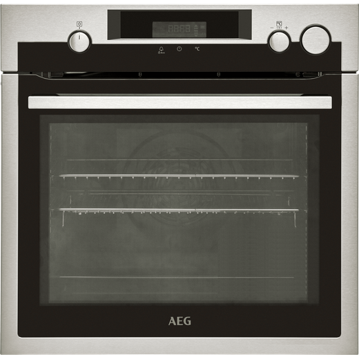 AEG BSE577221M Built In Electric Single Oven with added Steam Function - Stainless Steel - A+ Rated