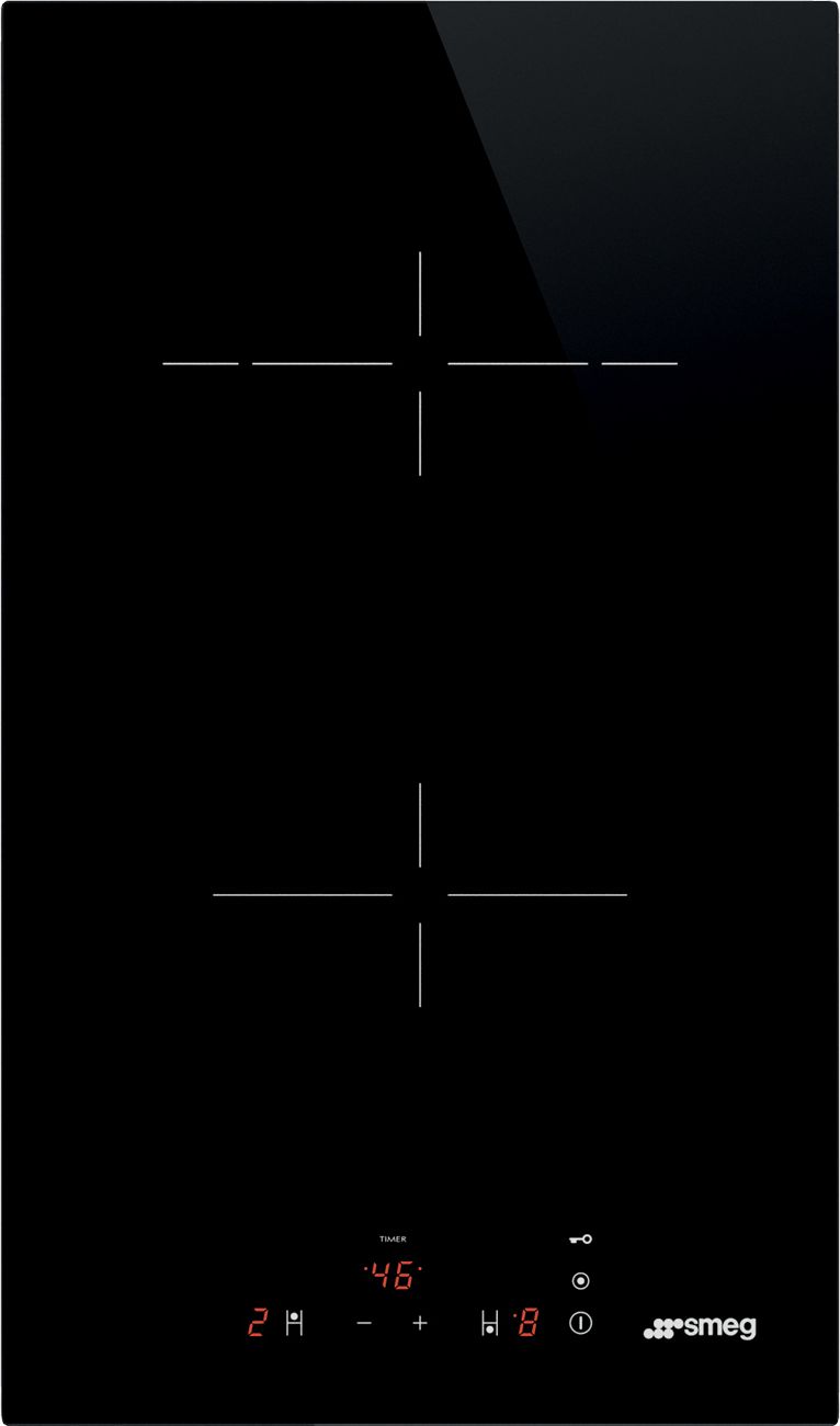 Smeg - SE232TD2 - Ceramic Hob - 2 Burner - Black