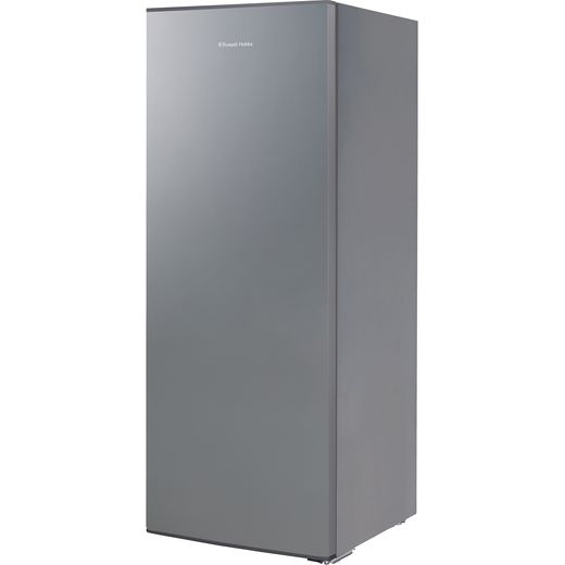 Russell Hobbs Small Frost Free Fridge Freezer - Silver - Left perspective