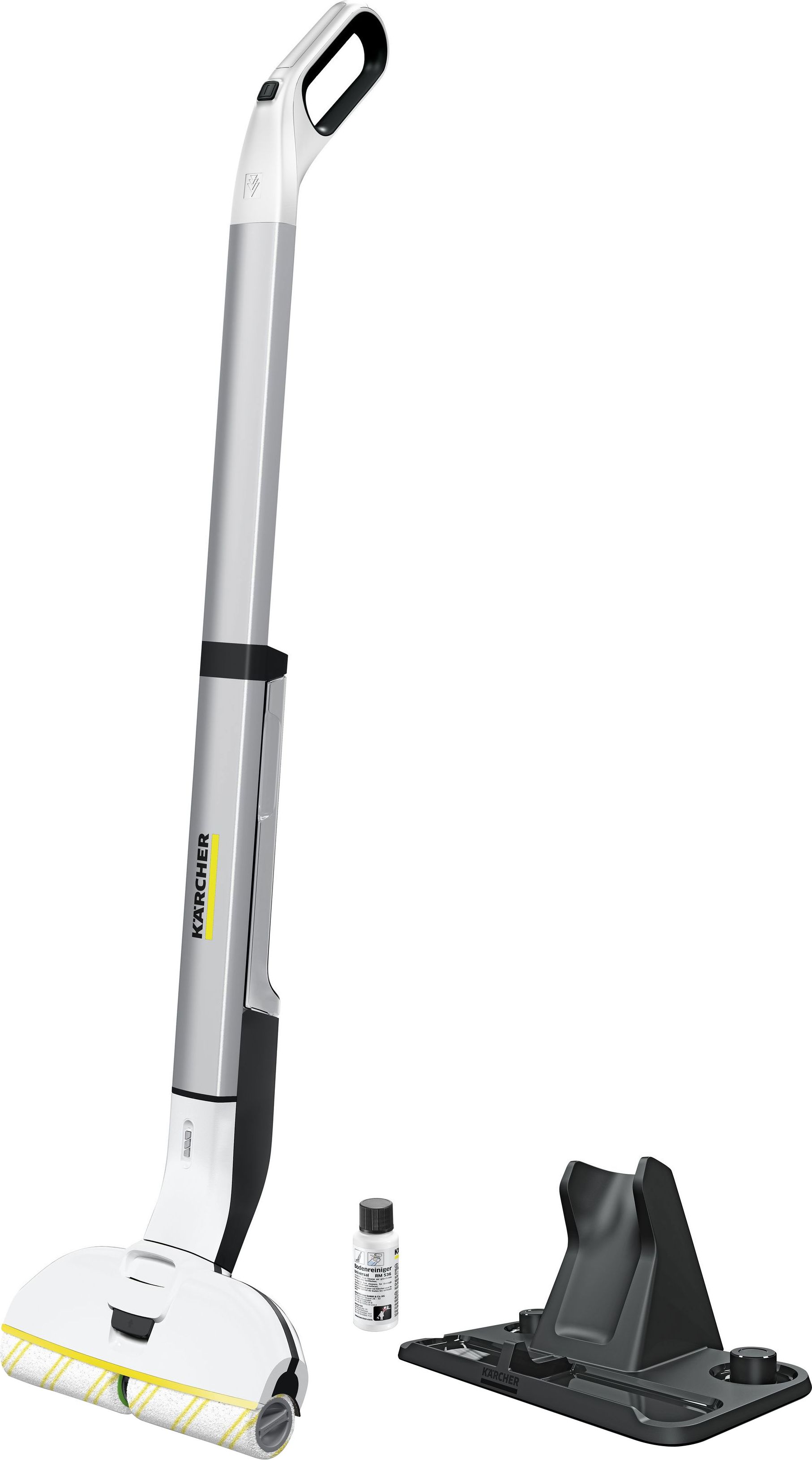 Kärcher EWM 2 Electric Wipe Mop - Hard Floor Cleaner - White