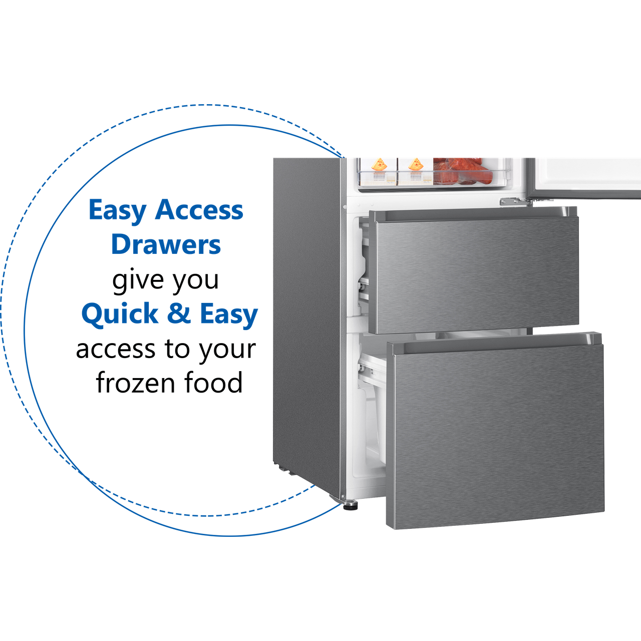 Htr3619fwmp Haier Frost Free Fridge Freezer Ao Com