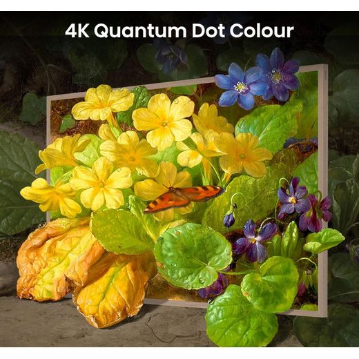 Hisense S7NQ Canvas 55" 4K Ultra HD QLED Smart Freely TV - Annotation - Quantum dot shot