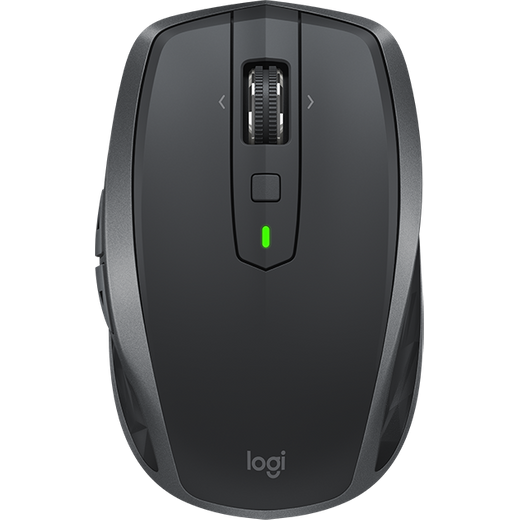 Logitech MX Anywhere 2 Bluetooth / Wireless USB Laser Mouse - Graphite