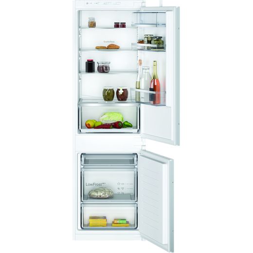 NEFF N50 KI5862SE0G Integrated 70/30 Fridge Freezer with Sliding Door Fixing Kit - White - E Rated