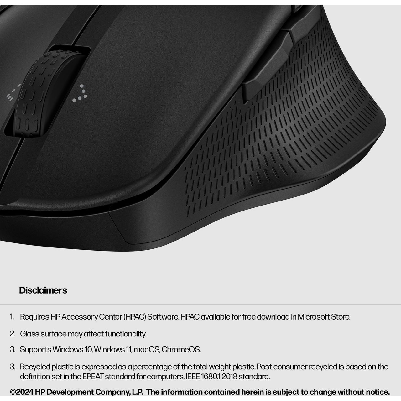 Souris HP A2839B 3 Boutons - Connecteur Mini DIN - M-S30 - Occasion