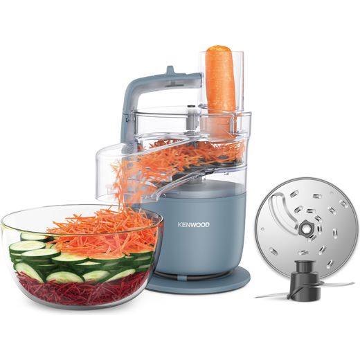 Kenwood - Grey - Food processor chopping food