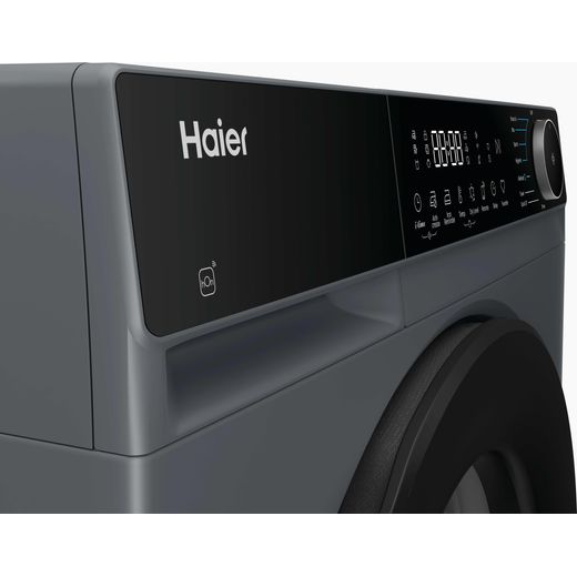Haier X Series 5 HD80-D357GU1-UK Wifi Connected 8Kg Heat Pump Tumble Dryer - Graphite - Control panel shot
