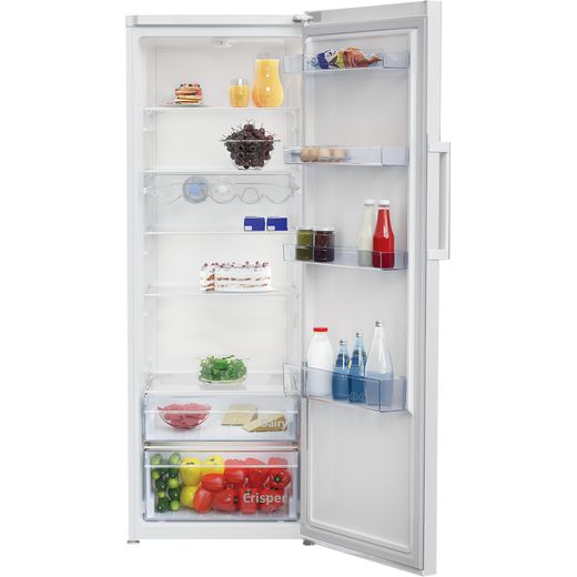 Beko LSP4671W Fridge - White - Front with door open shot