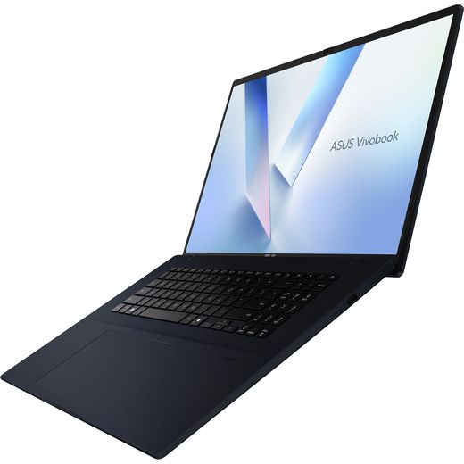 Asus Vivobook 18 18" Laptop - AMD Ryzen™ AI 7, 1TB SSD, 16 GB RAM - Blue - Left perspective shot