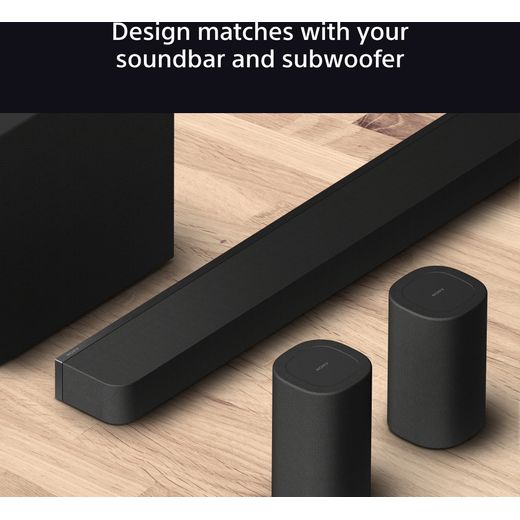 Sony BRAVIA Theatre System 6 HTS60.CEK 5.1 Surround Home Cinema System - Black - Annotation - Design matches shot