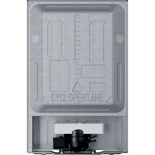 Hoover HONLQ2S58EXK 85cm High Small Fridge - Stainless Steel - Back shot