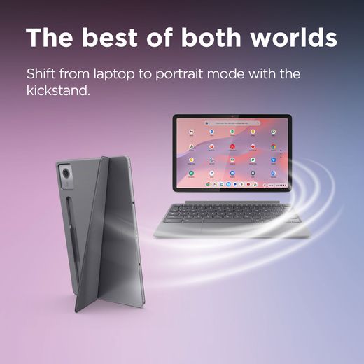 Lenovo 10.95" Duet 11M889 Chromebook - Grey - Annotation - Best of both worlds shot
