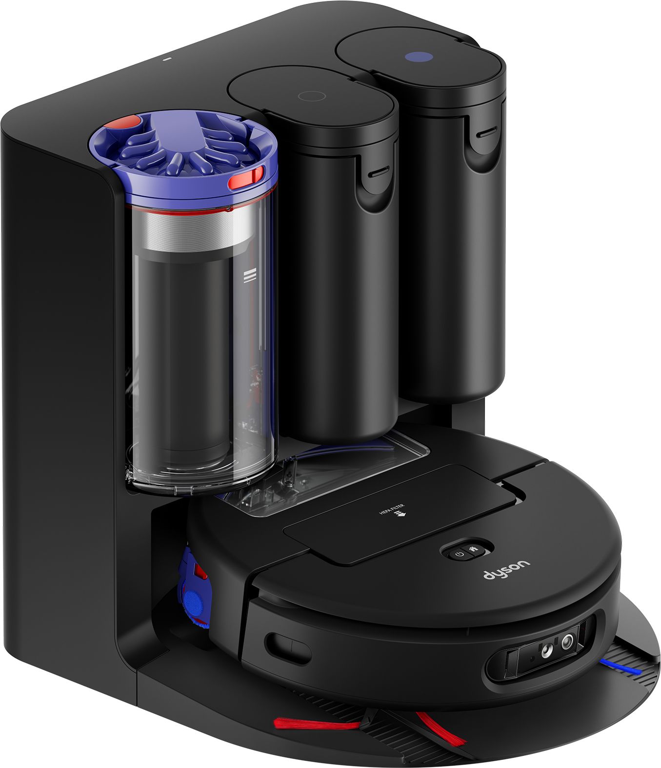 Dyson Spot+Scrub AI Robot Vacuum Cleaner - Purple - 18000 Pa Suction - 200 min Runtime
