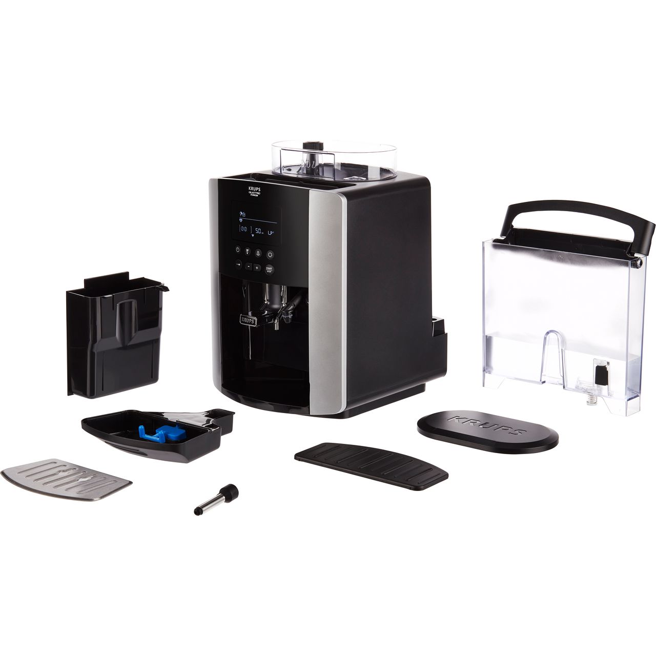 Buy Krups EA8108 coffee machine incl Emsa thermo mug 0.36 l bramble