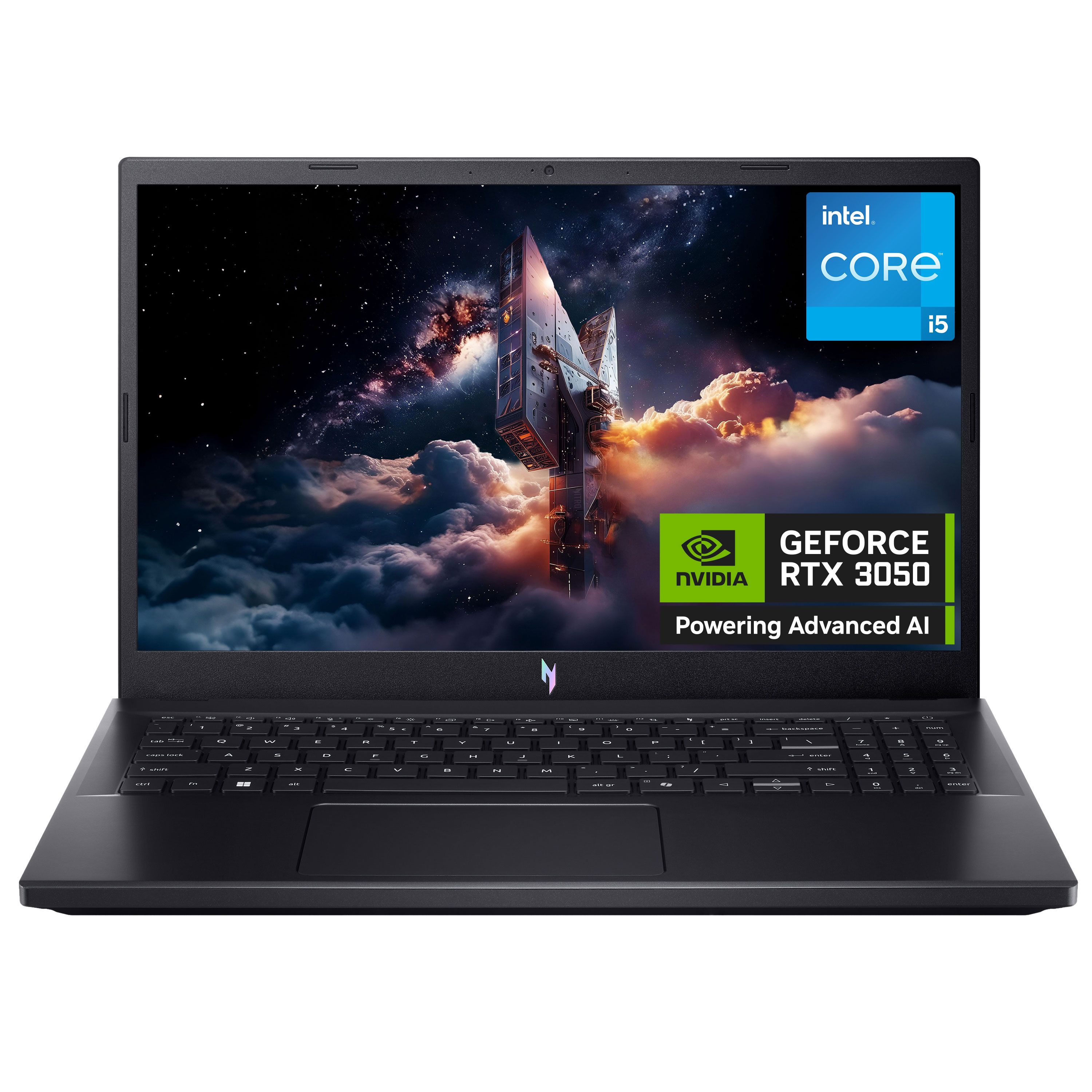 Acer Nitro V 15 Gaming Laptop - 15.6" Full HD - Intel Core i5-13420H - 16GB RAM - 512GB SSD - NVIDIA GeForce RTX 3050 - Black