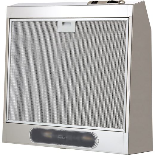 Indesit 60 cm Visor Cooker Hood - Stainless Steel