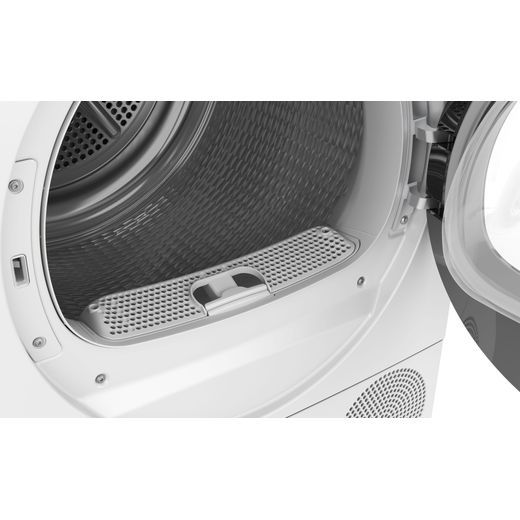 Siemens WTH85225GB 8.0Kg Heat Pump Tumble Dryer - White - Close up lint tray shot