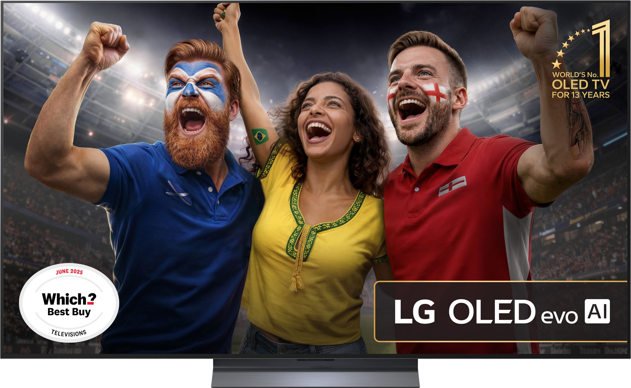 LG OLED65C55LA 65-inch 4K Ultra HD OLED evo Smart TV - Silver