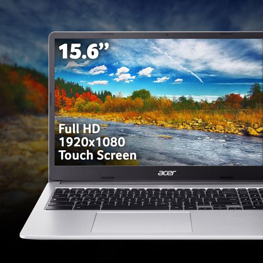 Acer Chromebook 315 CB315-4HT - Silver - Annotation - Display