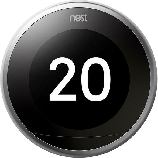 Nest Learning Smart Thermostat 3rd Gen - Requires Professional Install - Stainless Steel