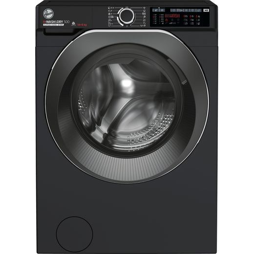Hoover H-WASH 500 HD4149AMBCB/1 Wifi Connected 14Kg / 9Kg Washer Dryer with 1400 rpm - Black - F Rated
