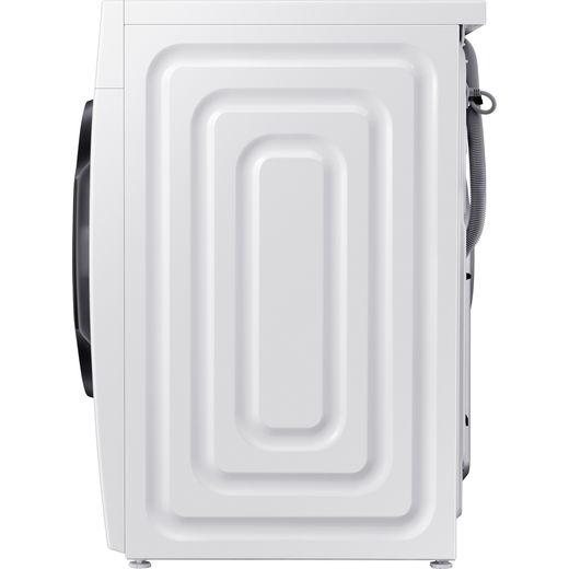 Samsung Series 5 AI Energy SpaceMax™ WW11DG5B25AEEU 11kg WiFi Connected Washing Machine with 1400 rpm - White - Side shot
