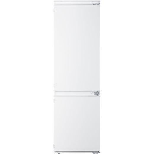CDA FW703 177cm 70/30 Integrated Fridge Freezer with Sliding Door Hinge - White - front shot