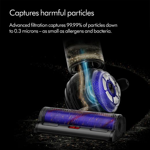 Dyson Ball Animal Origin Upright Vacuum Cleaner - Annotation - Captures harmful particles shot