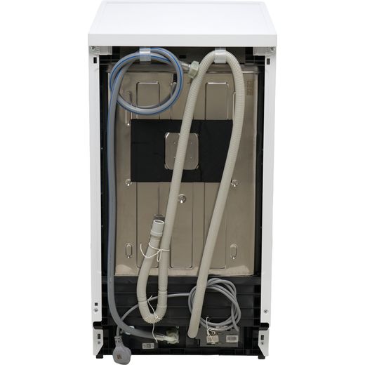 Beko Slimline Dishwasher - White - Back shot
