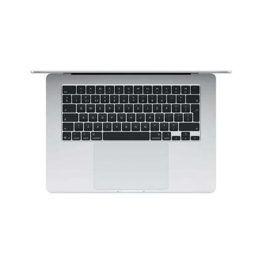 Apple MacBook Air, - Silver - keyboard view