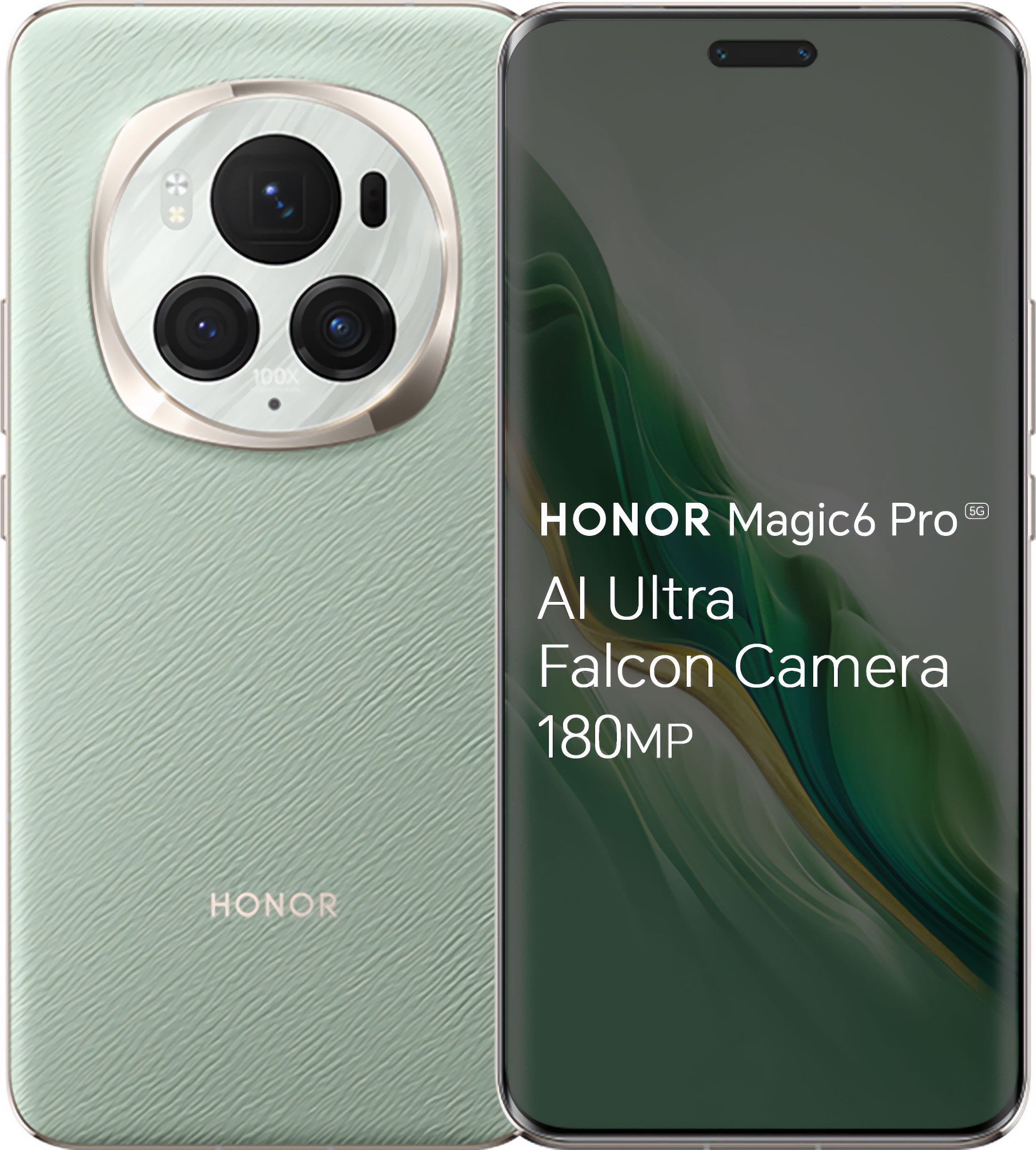 Honor Magic6 Pro 5G 512GB Folding Smart Phone in Green, Green