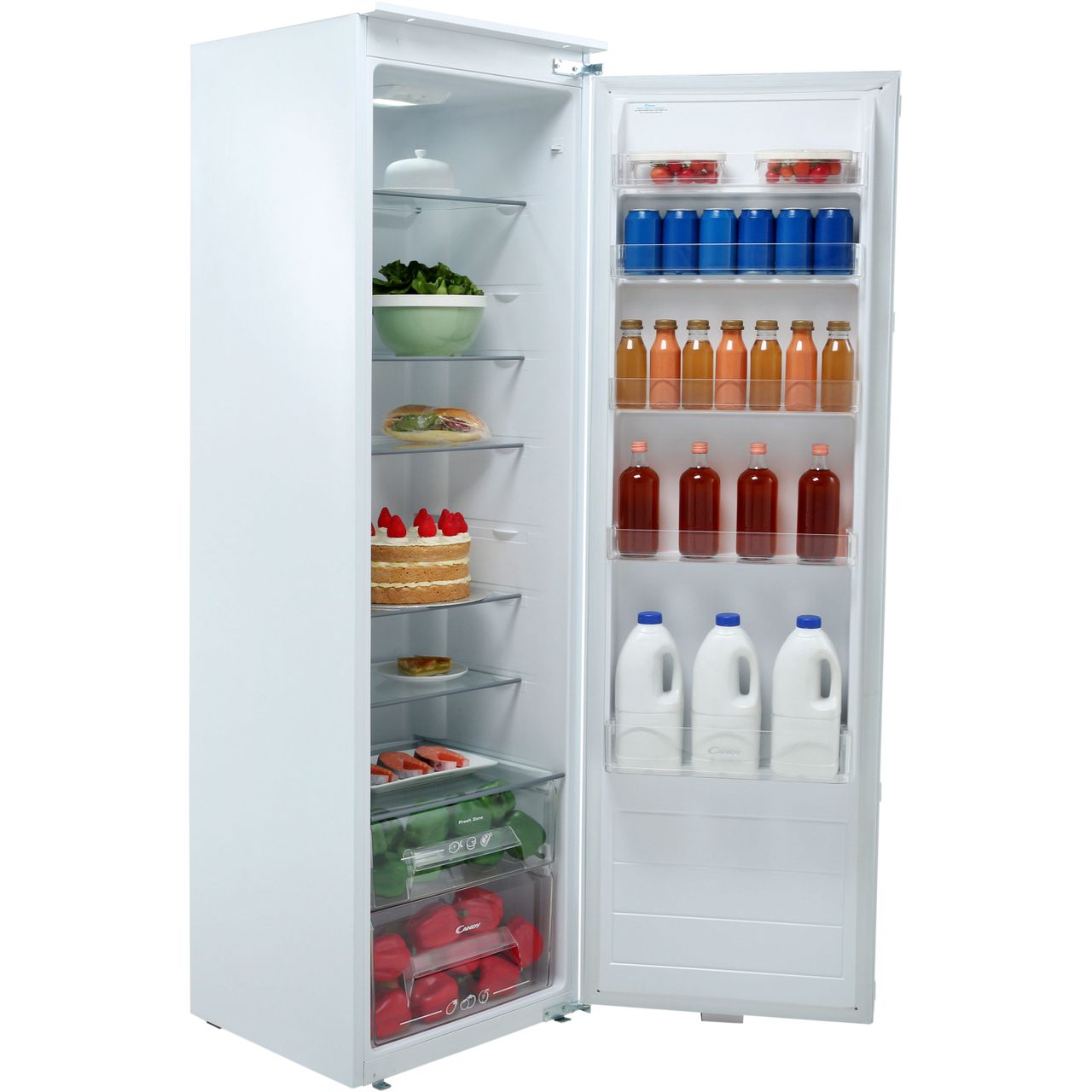 Candy CFLO3550E/1K Integrated Upright Fridge Review