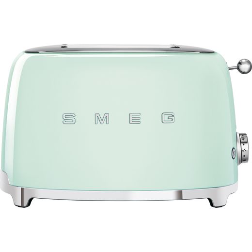 Smeg 50's Retro TSF01PGUK 2 Slice Toaster - Pastel Green
