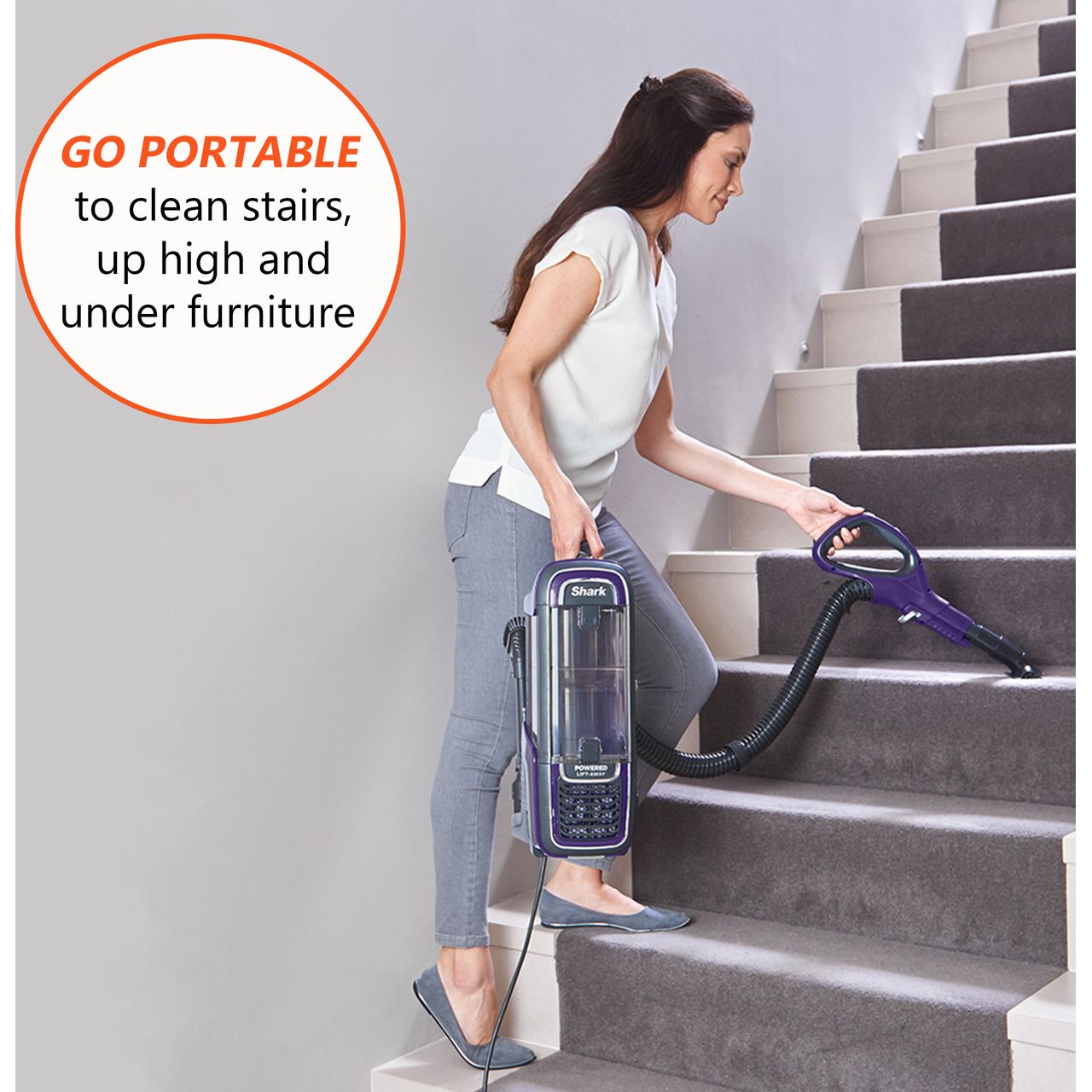 Shark AZ950UK AntiHair Wrap Upright Vacuum Cleaner Hepa Filter Bagless